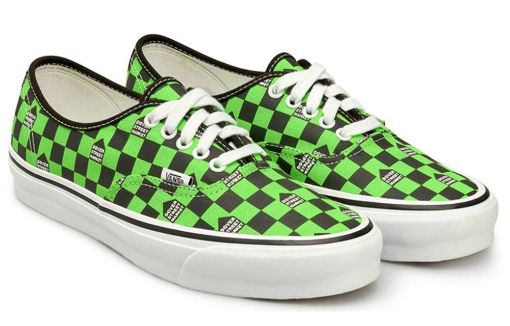 VANS X DOVER STREET MARKET M5 W6.5 AUTHENTIC NEON GREEN BLACK NIB
